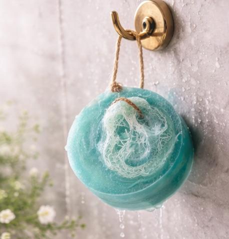 SANA Loofah Soap – Exfoliating Body Soap