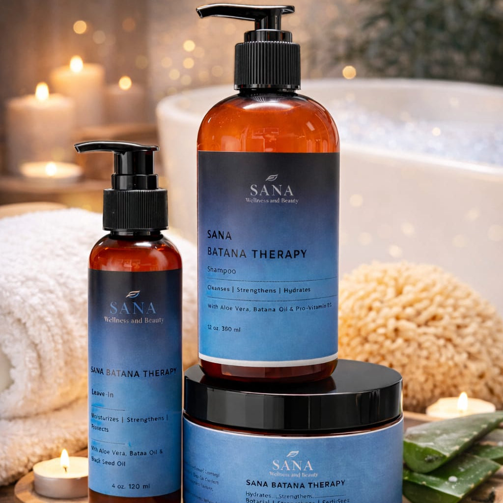 Batana Hair Repair Bundle (Shampoo + Conditioner + Leave-In)