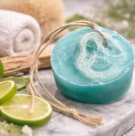 SANA Loofah Soap – Exfoliating Body Soap