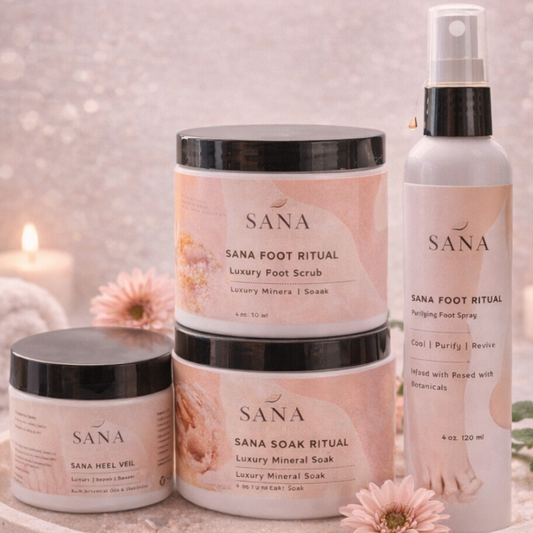 Sana Foot Care Ritual – 4 Step Foot Spa Set